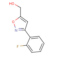 953046-62-3 [3-(2-fluorophenyl)-1,2-oxazol-5-yl]methanol chemical structure