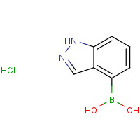 1252598-02-9 1H-indazol-4-ylboronic acid;hydrochloride chemical structure
