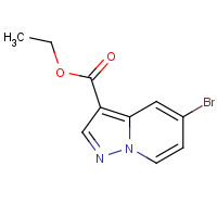 885276-93-7 ethyl 5-bromopyrazolo[1,5-a]pyridine-3-carboxylate chemical structure