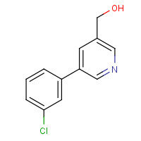 887973-96-8 [5-(3-chlorophenyl)pyridin-3-yl]methanol chemical structure