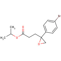 1476776-39-2 propan-2-yl 3-[2-(4-bromophenyl)oxiran-2-yl]propanoate chemical structure