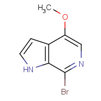 619331-35-0 7-bromo-4-methoxy-1H-pyrrolo[2,3-c]pyridine chemical structure