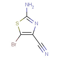 944804-79-9 2-amino-5-bromo-1,3-thiazole-4-carbonitrile chemical structure