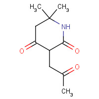 1415042-77-1 6,6-dimethyl-3-(2-oxopropyl)piperidine-2,4-dione chemical structure