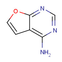 186454-70-6 furo[2,3-d]pyrimidin-4-amine chemical structure