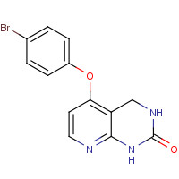 1265636-24-5 5-(4-bromophenoxy)-3,4-dihydro-1H-pyrido[2,3-d]pyrimidin-2-one chemical structure