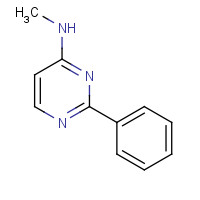 33630-26-1 N-methyl-2-phenylpyrimidin-4-amine chemical structure