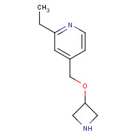 1400765-04-9 4-(azetidin-3-yloxymethyl)-2-ethylpyridine chemical structure