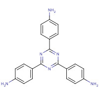 14544-47-9 4-[4,6-bis(4-aminophenyl)-1,3,5-triazin-2-yl]aniline chemical structure