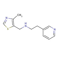 1267663-62-6 N-[(4-methyl-1,3-thiazol-5-yl)methyl]-2-pyridin-3-ylethanamine chemical structure