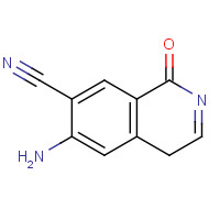 1013117-27-5 6-amino-1-oxo-4H-isoquinoline-7-carbonitrile chemical structure