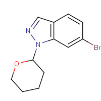 1158680-88-6 6-bromo-1-(oxan-2-yl)indazole chemical structure