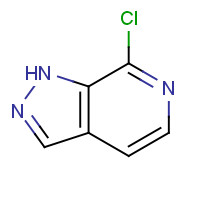 76006-11-6 7-chloro-1H-pyrazolo[3,4-c]pyridine chemical structure