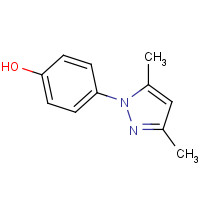 51011-27-9 4-(3,5-dimethylpyrazol-1-yl)phenol chemical structure