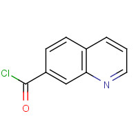 206257-00-3 quinoline-7-carbonyl chloride chemical structure