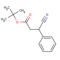 22485-02-5 tert-butyl 3-cyano-3-phenylpropanoate chemical structure