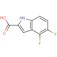 884494-61-5 4,5-difluoro-1H-indole-2-carboxylic acid chemical structure