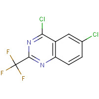 746671-32-9 4,6-dichloro-2-(trifluoromethyl)quinazoline chemical structure