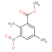 1248541-72-1 methyl 2-amino-5-methyl-3-nitrobenzoate chemical structure