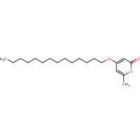 402516-59-0 6-methyl-4-tetradecoxypyran-2-one chemical structure