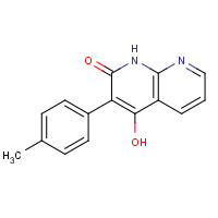 67862-30-0 4-hydroxy-3-(4-methylphenyl)-1H-1,8-naphthyridin-2-one chemical structure