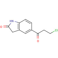 178164-45-9 5-(3-chloropropanoyl)-1,3-dihydroindol-2-one chemical structure