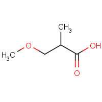 10500-24-0 3-methoxy-2-methylpropanoic acid chemical structure