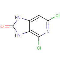668268-68-6 4,6-dichloro-1,3-dihydroimidazo[4,5-c]pyridin-2-one chemical structure