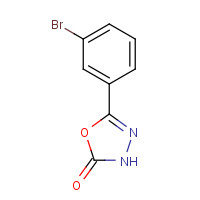 873090-18-7 5-(3-bromophenyl)-3H-1,3,4-oxadiazol-2-one chemical structure