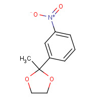 51226-13-2 2-methyl-2-(3-nitrophenyl)-1,3-dioxolane chemical structure