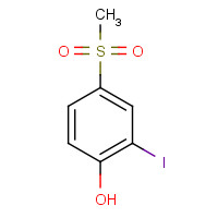 20951-45-5 2-iodo-4-methylsulfonylphenol chemical structure