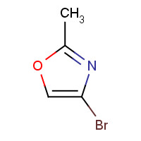 1240613-43-7 4-bromo-2-methyl-1,3-oxazole chemical structure