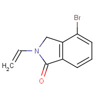 1374105-88-0 4-bromo-2-ethenyl-3H-isoindol-1-one chemical structure