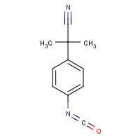 1278596-24-9 2-(4-isocyanatophenyl)-2-methylpropanenitrile chemical structure
