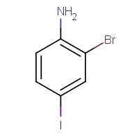 29632-73-3 2-bromo-4-iodoaniline chemical structure