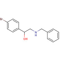 101111-44-8 2-(benzylamino)-1-(4-bromophenyl)ethanol chemical structure