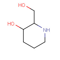 27230-48-4 2-(hydroxymethyl)piperidin-3-ol chemical structure