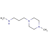 864244-66-6 N-methyl-3-(4-methylpiperazin-1-yl)propan-1-amine chemical structure