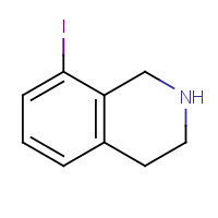 72299-63-9 8-iodo-1,2,3,4-tetrahydroisoquinoline chemical structure