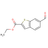 850074-44-1 ethyl 6-formyl-1-benzothiophene-2-carboxylate chemical structure