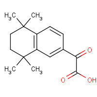 142650-43-9 2-oxo-2-(5,5,8,8-tetramethyl-6,7-dihydronaphthalen-2-yl)acetic acid chemical structure