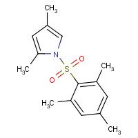 885434-70-8 2,4-dimethyl-1-(2,4,6-trimethylphenyl)sulfonylpyrrole chemical structure