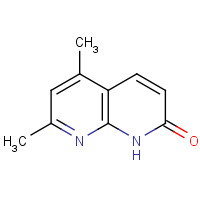 51420-71-4 5,7-dimethyl-1H-1,8-naphthyridin-2-one chemical structure