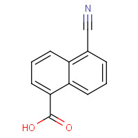 3839-20-1 5-cyanonaphthalene-1-carboxylic acid chemical structure