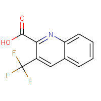 588702-64-1 3-(trifluoromethyl)quinoline-2-carboxylic acid chemical structure