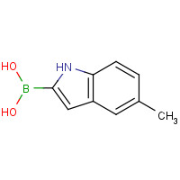 953411-08-0 (5-methyl-1H-indol-2-yl)boronic acid chemical structure