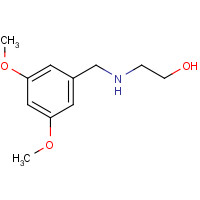 802837-84-9 2-[(3,5-dimethoxyphenyl)methylamino]ethanol chemical structure