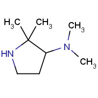1152111-28-8 N,N,2,2-tetramethylpyrrolidin-3-amine chemical structure