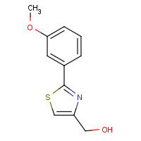 885280-53-5 [2-(3-methoxyphenyl)-1,3-thiazol-4-yl]methanol chemical structure