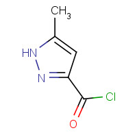 625439-38-5 5-methyl-1H-pyrazole-3-carbonyl chloride chemical structure
